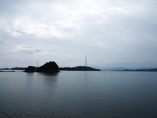 生野島くさの浦から見た瀬戸内海