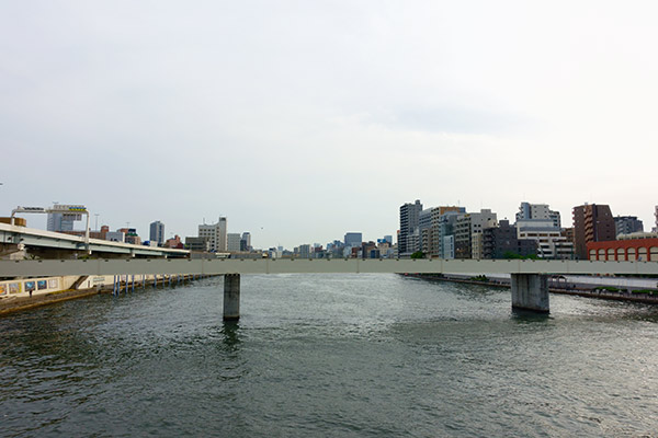 蔵前橋から見た隅田川