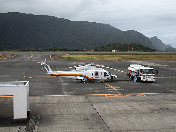 Ai-land Shuttle that can be watched from the departure lounge