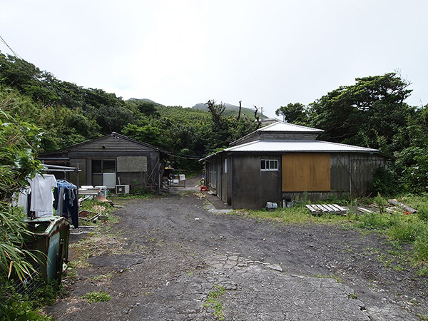 Houses in Aogashima