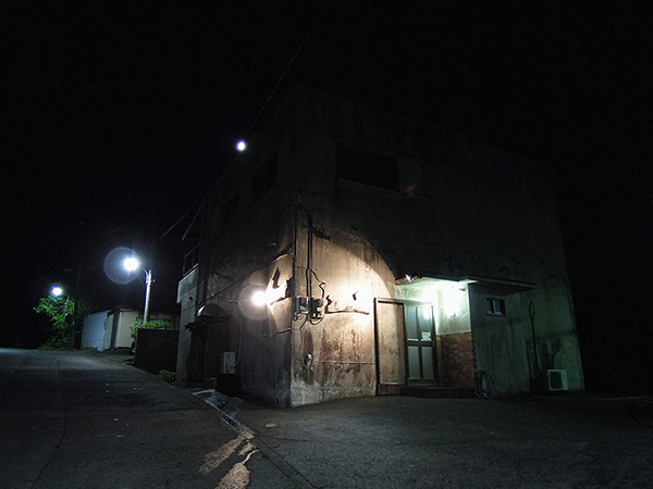 Izakaya Monji at night