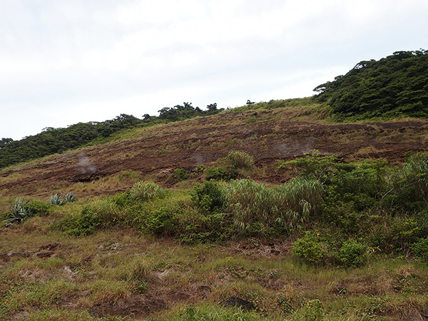 A slope of Mount Maruyama