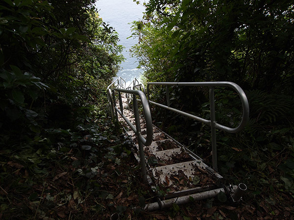 Temporary staircase