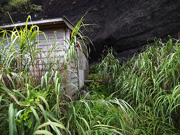 A hut for a monorail