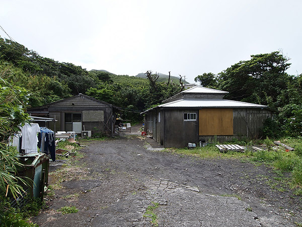 青ヶ島の民家