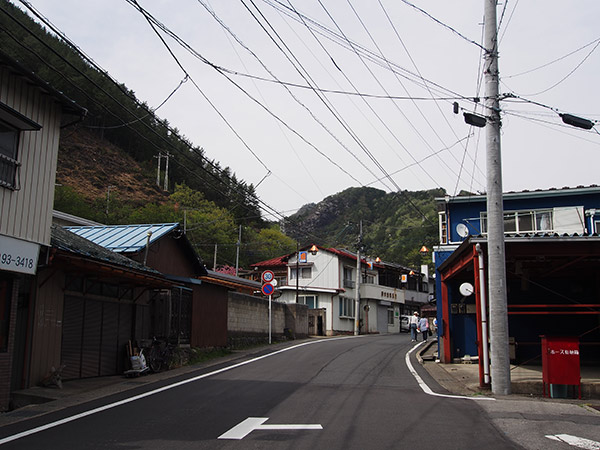 通洞の商店街