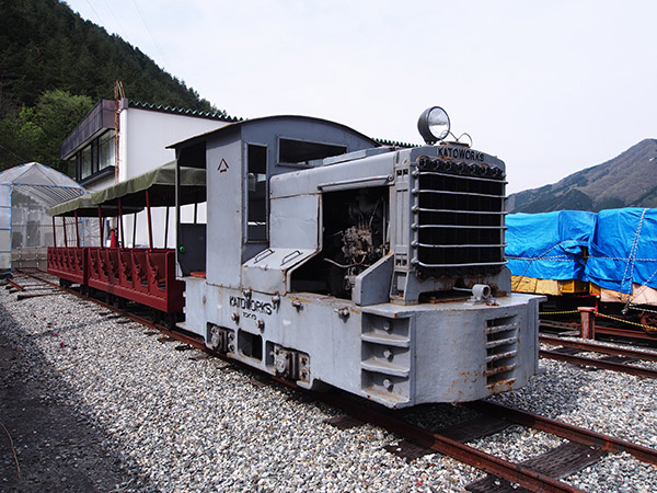 足尾銅山 ガソリンカー