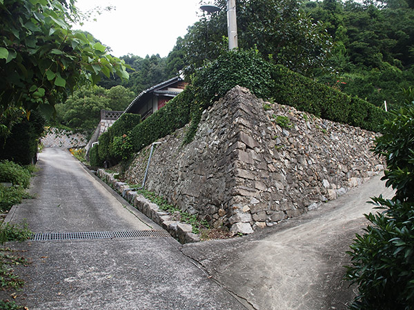 瀬戸内海 生野島の石垣