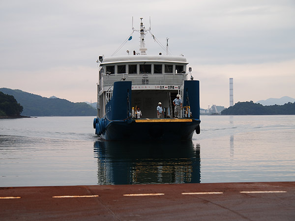 町営フェリーさざなみ 大崎上島