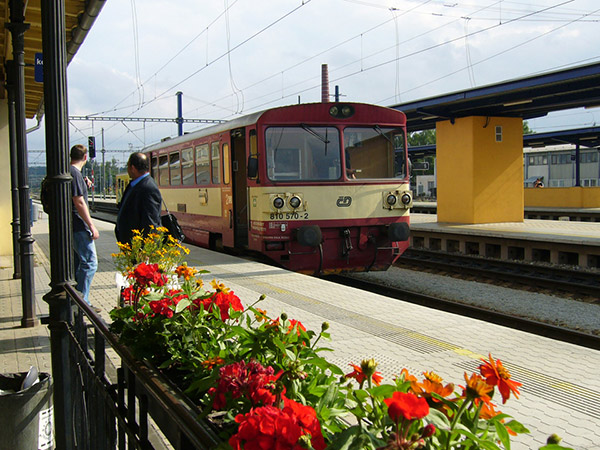 チェコ鉄道のレールバス
