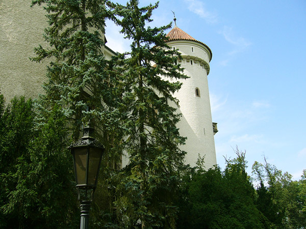 コノピシュチェ城の塔