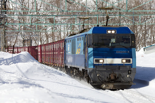 土合駅 貨物列車 撮影