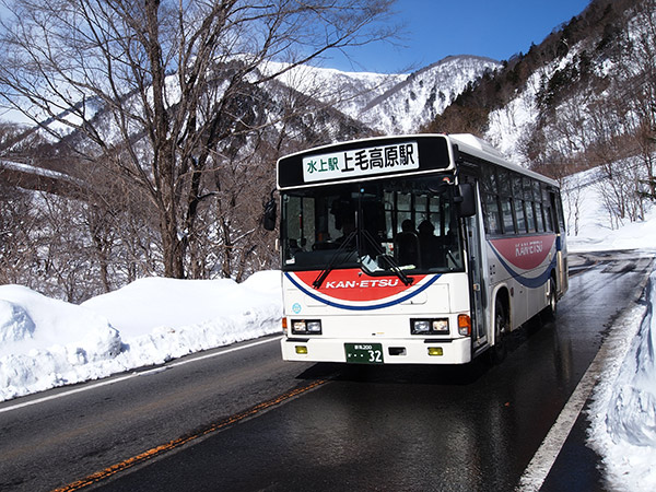 谷川岳ロープウェイ 関越交通バス