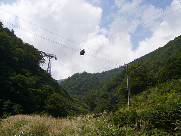 谷川岳ロープウェー ゴンドラ