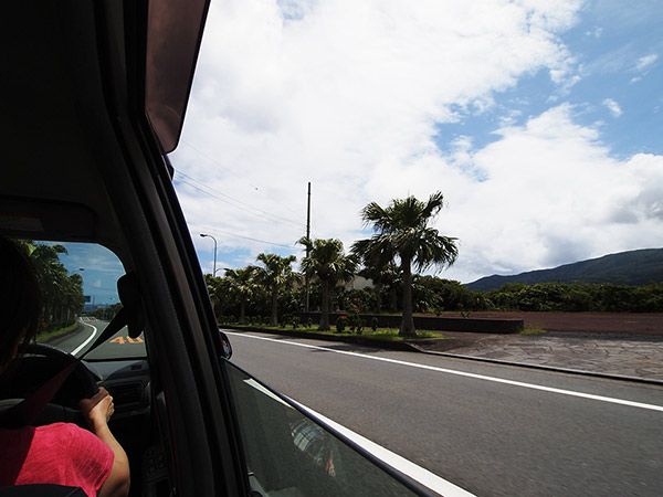 車通りが少ない道路