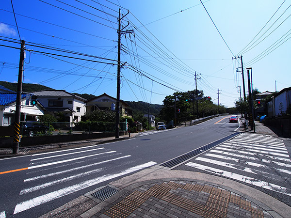 星山温泉 バス停 水源地入口