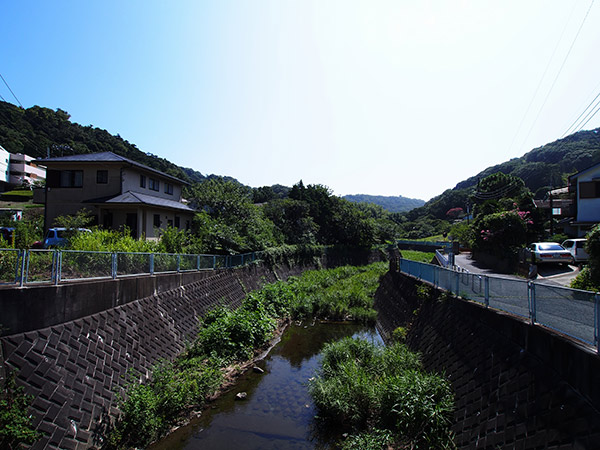 葉山町 下山川 水源地橋