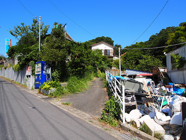 星山温泉へのアクセス 曲がるポイント