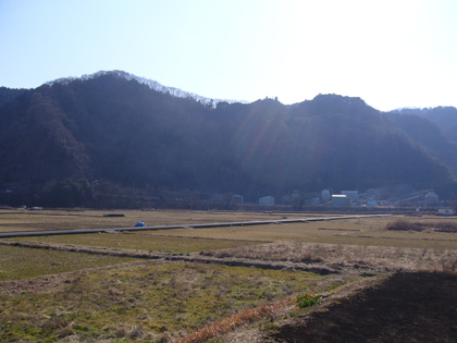 中州に広がる田園地帯