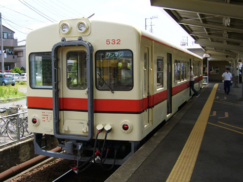 関東鉄道キハ532形車両