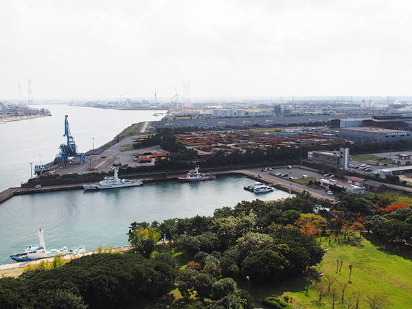 神栖市港公園 船着き場