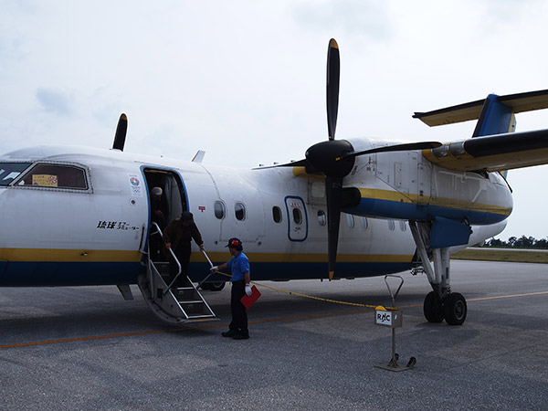 北大東島 航空機