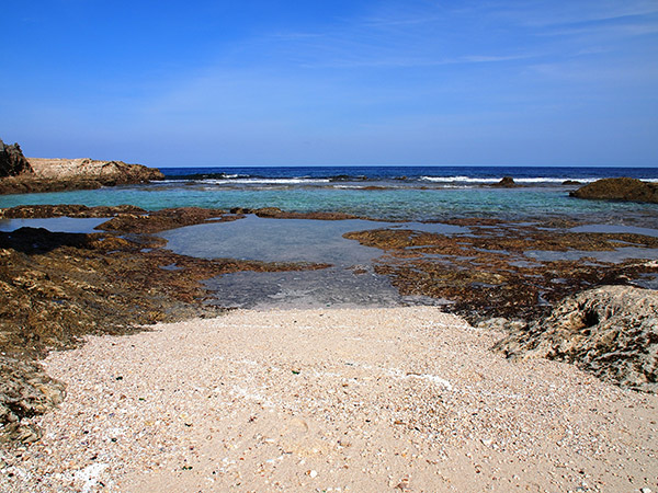 沖縄海 砂浜