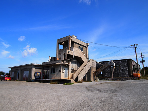 北大東島 西港 魚市場