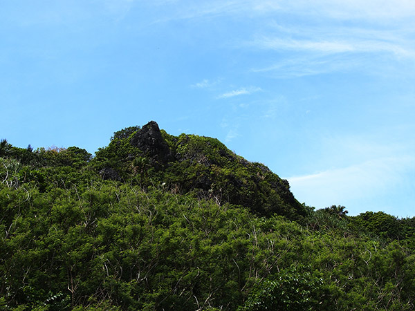 北大東島 長幕の地形