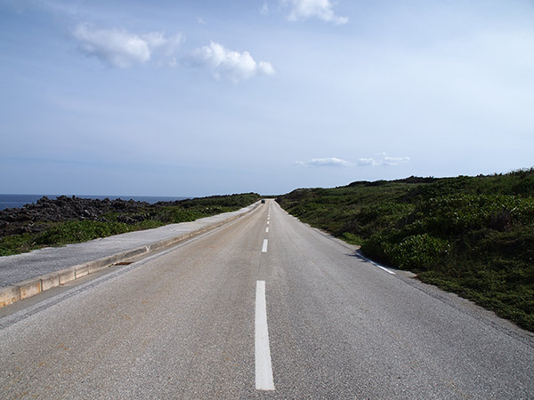 江崎港 道路