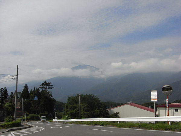 小淵沢駅周辺の風景