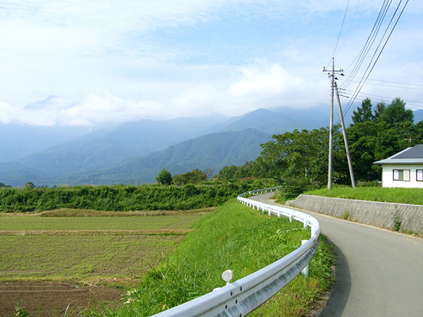 小淵沢の風景