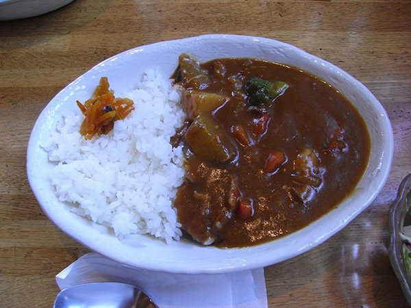 野辺山駅 カレー