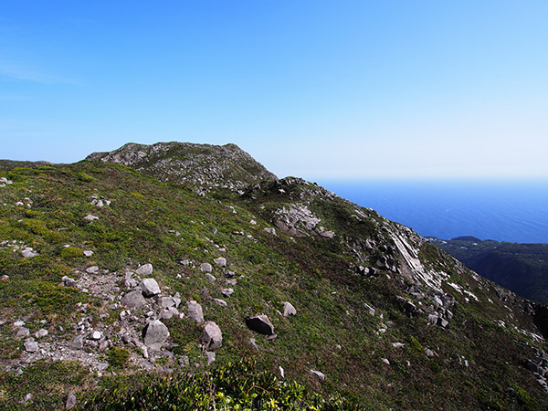 天上山 オロシャの石塁