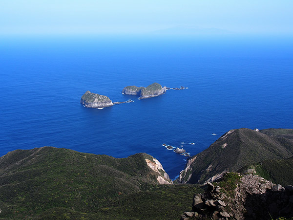 天上山の裏砂漠展望地 写真