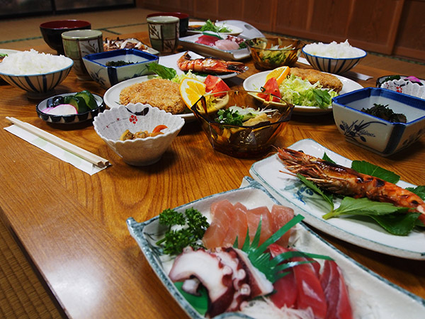 神津島 勘九郎 夕食