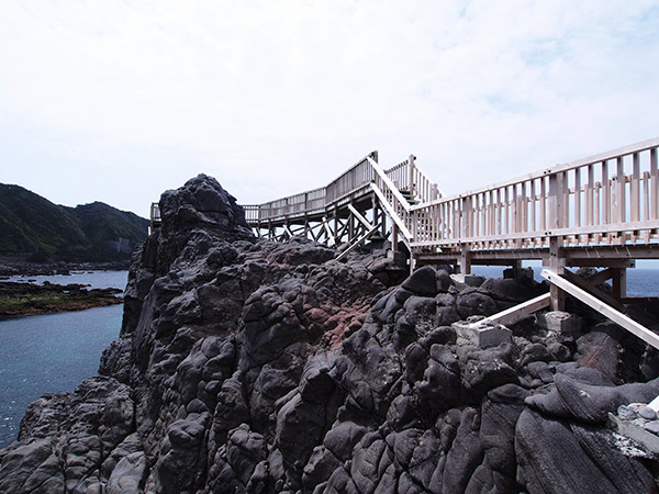 神津島の赤崎遊歩道