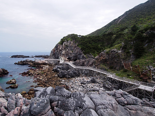 赤崎遊歩道 神津島 見所