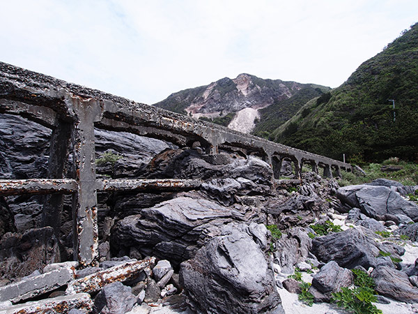 神津島 廃線跡