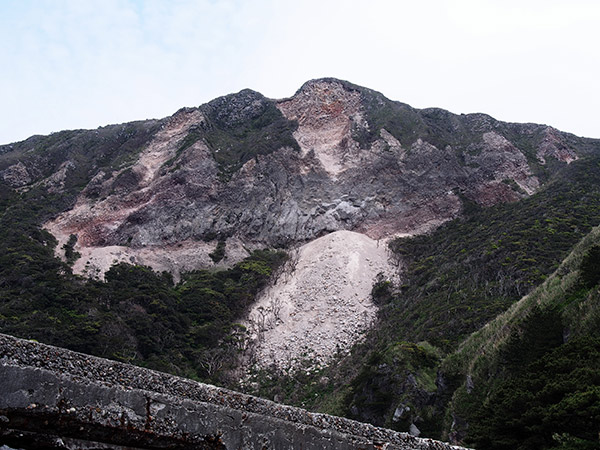 神津島 神戸山 ロープウェイ跡