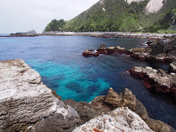 ボンブから見た海 名組湾