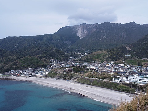 神津島 集落
