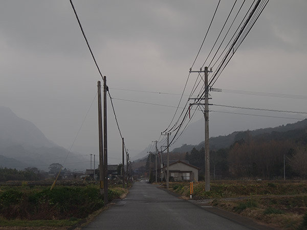 竹田津港 道路