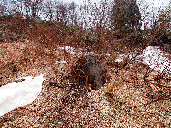 黒沢鉱山の遺構