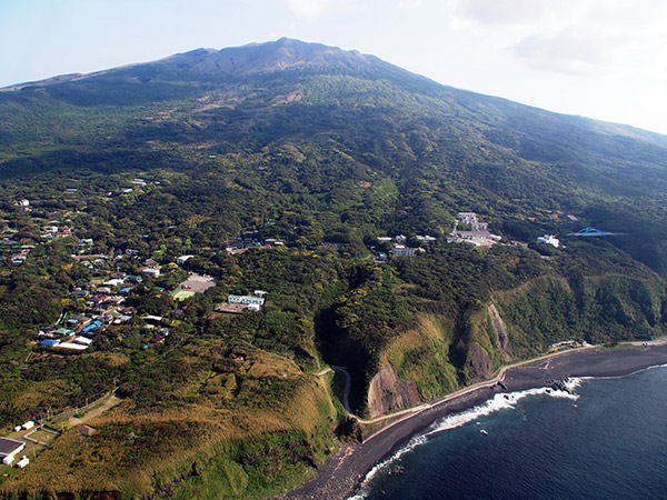 三宅島 空撮