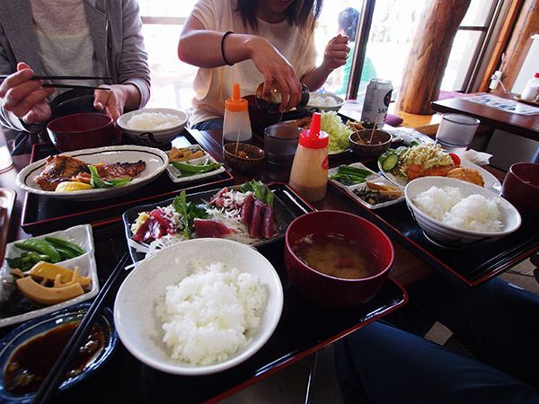 美々庵の定食