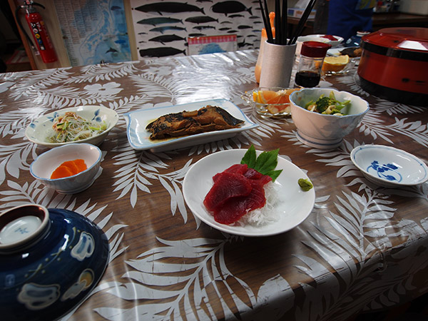 鉄砲場の夕食 一日目