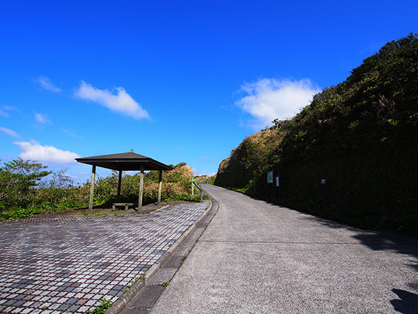 長滝山 遊歩道入口