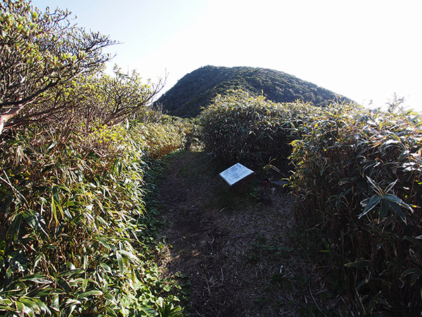 長滝山 三角点