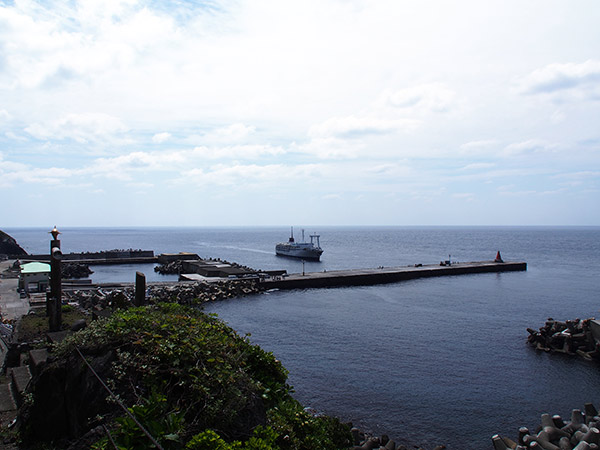 かめりあ丸 御蔵島港